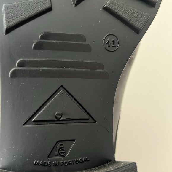 LJ Black Stud-Trim Women's Winter Rain Boots - Picture 4 of 5